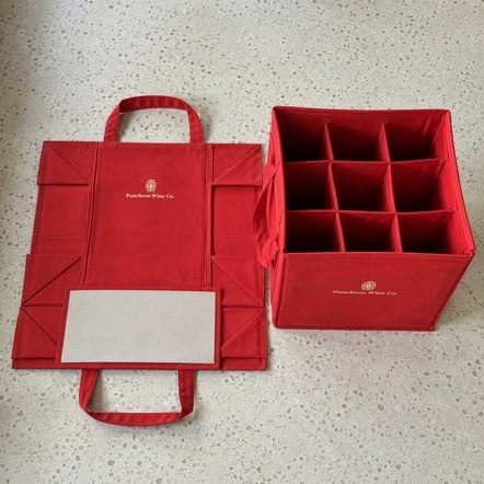 Collapsible & Flat-Pack Wine Totes