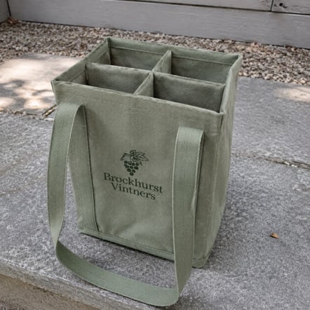 Four-Bottle Tasting Totes